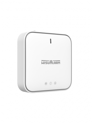 DAHUA WISUALARM DHI-HY-GW01A - Gateway Inalámbrico con comunicación dual Ethernet y WiFi, Cuenta con 4 indicadores LED, Centraliza hasta 24 dispositivos Wisulink para monitoreo a través de la nube, - Image 2