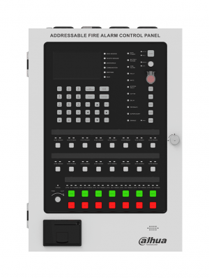 DAHUA WISUALARM HY-1022 - Panel de Detetección de Incendio Direccionable/ 254 Dispositivos 2 Hilos sin Polaridad/ Pantalla de 4.3"/ Largo Historial de Eventos/ Protección contra cortocircuito, circuito abierto y sobrecorriente - Image 2