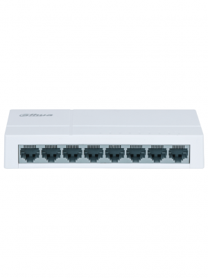 DAHUA PFS3008-8ET-L - Switch para Escritorio de 8 Puertos Fast Ethernet/ 10/100/ Diseño Compacto/ Capa 2/ switching 1.6 Gbps/ Velocidad de Reenvio de Paqutes 1.19 Mbps/ - Image 2