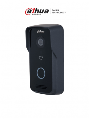 DAHUA DHI-VTO2111D-P-S3 - Frente de Calle de Videoportero IP/ Alámbrico/   Angulo Visión 107 Grados con WDR / Soporta Apertura de Puerta por APP, Tarjeta y desde Monitor/ Uso Exterior IP65/ PoE/ Soporta Hasta 10 Monitores/ - Image 1