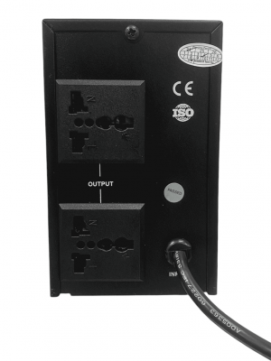 DAHUA DH-PFM350-360-A - UPS de 600VA/360W/ Linea Iteractiva/ Entrada y Salida de 110 Vac +-10%/ 2 salidas /Estabilizador de Voltaje AVR/ Diseño Compacto/ - Image 2