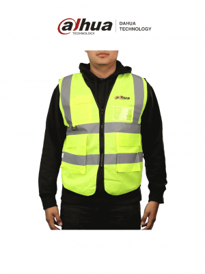 DAHUA MATPRO2414 - Chaleco Amarillo Material Fluorescente con Logotipo Dahua/ Promocional - Image 1
