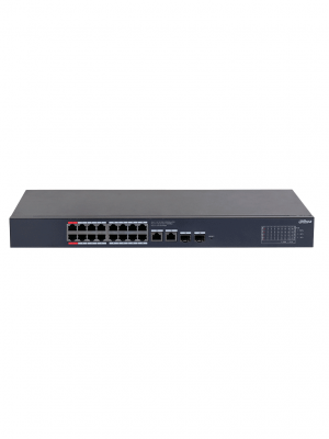 DAHUA DH-CS4220-16GT-135 Switch Poe de 16 Puertos Gigabit/ Poe Inteligente/ Puerto Rojo de 90W/ 135 Watts Totales/ 2 Puertos SFP/Poe Watchdog/ Switching 40 Gbps/ Protección de Descargas/ Plataforma DoLynk Care - Image 2