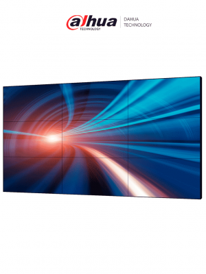 DAHUA DHI-LS550UCM-EF - Pantalla Full HD para Videowall de 55 Pulgadas/ Panel LCD ADS Industrial/ Marco Ultradelgado de 3.5 mm/ Soporta Daisy Chain (Conexión HDMI en Cadena)/ Interfaces HDMI, DVI, VGA, BNC y USB/ Brillo 500 cd/m2/ - Image 1