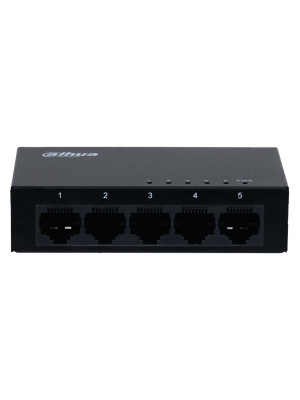 DAHUA PFS3005-5GT - Switch Gigabit de 5 Puertos No Administrable/ Capa 2/ 10/100/1000 Base-T/ Carcasa Metalica/ Switching 10G/ Tasa de Reenvio de Paquetes 7.44 Mbps/ Memoria Bufer de Paquetes 1Mb/ Con Proteccion de Descargas/ - Image 2