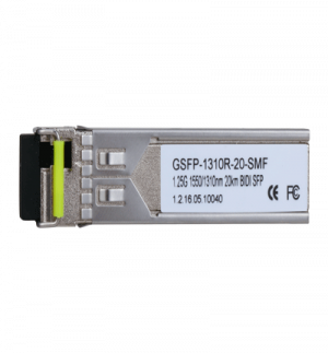 DAHUA GSFP1310R20SMF- MODULO FIBRA OPTICA SFP MONOMODO/ TRASMISION BIDIRECCIONAL/ CONECTOR LC/ HASTA 20KM/TX 1550nm,RX 1310nm - Image 2