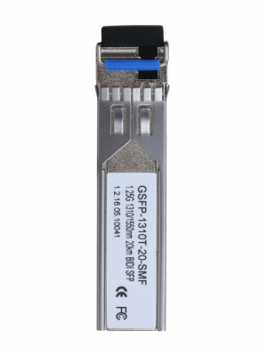 DAHUA GSFP-1310T-20-SMF - Modulo de Fibra Optica SFP/ Monomodo/ Transmisión Bidirecciónal/ Conector LC/ Hasta 20Km/ TX 1310nm,RX 1550nm - Image 2