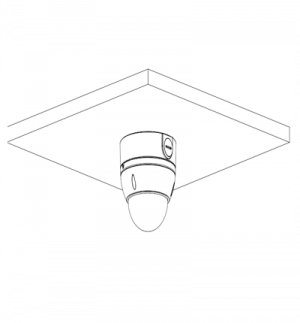 DAHUA IPC-HDBW2841E-S -Cámara IP Domo Antivandálica 4k/ 8 Megapíxeles/ Lente de 2.8mm/ 106 Grados de Apertura/ H.265+/ WDR Real de 120 dB/ IR de 30 Mts/ Video analíticos con IVS/ IP67/ IK10/ PoE/ Ranura para MicroSD/ - Image 3
