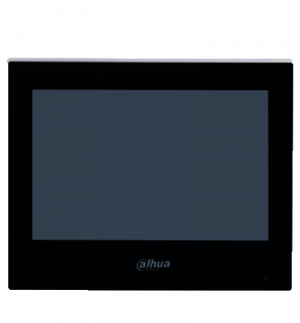 DAHUA DHI-KTP03 - Kit de Videoportero: Monitor de 7", frente de calle IP65 con visión IR, apertura remota, y control de 1 puerta. Incluye switch PoE de 4 puertos 10/100 y 2 puertos uplink. Protección y acceso inteligente en un solo sistema. - Image 3