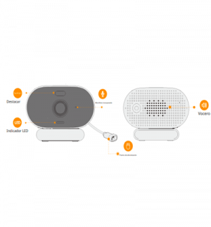 IMOU VERSA (IPC-C22FN-C) -Cámara IP WiFi IMOU VERSA de 2 MP,con lente de 2.8 mm y 97°d apertura, ofrece compresión H.265, audio bidireccional, sirena, visión nocturna de 20 m, ranura MicroSD, detección de humanos y certificación IP65 - Image 2