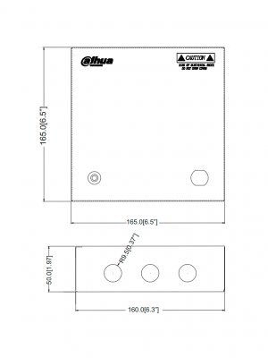 DAHUA PFM341-9CH - Fuente de Poder de 12 vcd/ 5 Amperes/ para 9 Camaras/ Fusibles Intercambiables/ Proteccion contra Sobrecargas/ Color Blanco/ - Image 4