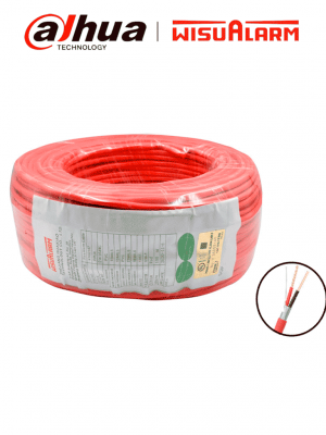 DAHUA WISUALARM 2X16AWG - Bobina de 305 Metros de Cable Blindado para Alarma de Incendio/ 2x16A AWG/ Listado UL/ Retardante de flama UL105°C/ 2 Hilos Calibre 16/ Grado Ignífugo VW-1/ - Image 1