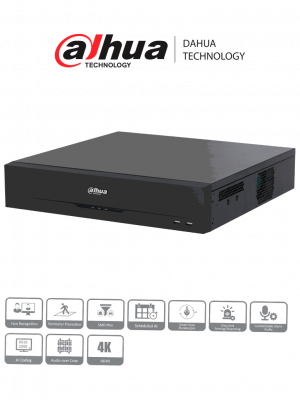 DAHUA XVR5816S-I3 - DVR de 16 Canales 5 Megapixeles Lite/ WizSense/ H.265+/  16 Canales + 8 IP/ Hasta 24 Canales IP/ 2 Canales de Reconocimiento Facial/ 8 Bahías de discos duros/ SMD Plus/ Protección Perimetral/ Funciones IoT&POS - Image 1