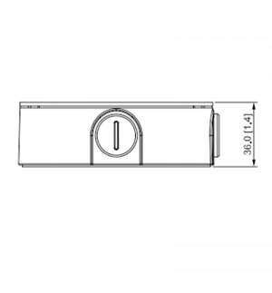 DAHUA PFA13G - Caja de Conexiones Metálica/ Compatible con Domo y Bala/ Consulte la Selección de Accesorios/ Series: HAC-HDW1200/1230/1500/1220SL, IPC-T1B20/40/ IPC-T1B20-L / HAC-HDW1801TL-A/ HAC-HDW1200TL-A/Entre Otras/ Uso Interior/ - Image 3