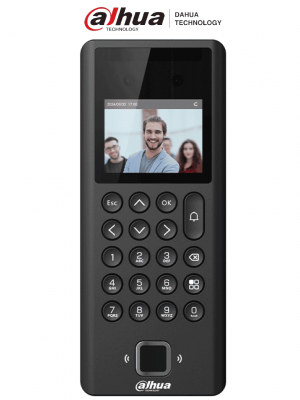 DAHUA ASI3204E - Control de acceso y Asistencia con reconocimiento facial / Pantalla de 2.4" / 1,000 Usuarios / 1,000 Contraseñas / 3,000 tarjetas Mifare / 3,000 Huellas /  50 Administradores / 100,000 Registros / Salida de 12V 1A - Image 1