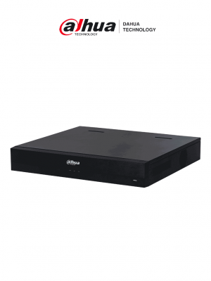 DAHUA DHI-NVR5432-EI - NVR de 32 canales IP 4K con tecnología Acupick, WizSense, y Smart H.265+. Rendimiento de 384 Mbps, 4 bahías para discos duros. IA avanzada. E incluye E/S de alarma y audio - Image 1