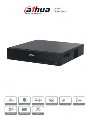 DAHUA DHI-NVR5816-EI NVR IP WizSense de 16 canales 2MP/ 2U 8HDD/ AcuPick/ H.265+/ 384 Mbps/ Admite Raid0/1/5/6/10/  Face Detection/ Face Recognition/ Protección Perimetral/ SMD plus/ Soporta IA por cámara - Image 1
