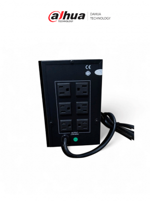 DAHUA DH-PFM350-900-A - UPS de 1500VA/900W/ Linea Interactiva/ Entrada y Salida de 110 Vac a 120 Vac/ 6 salidas / Estabilizador de Voltaje AVR/ Diseño Compacto/ - Image 2