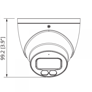 DAHUA IPC-HDW5442TMN-AS-LED-0280B - Cámara IP Domo Resolución de 4 MP/ Lente 2.8 mm/ ∢ 113°/ IR 40 mts/ IA WizMind/ Detección Facial/ Protección Perimetral/ Conteo de Personas/ Starlight/ PoE/ WDR 140dB/ H.265/ IP67/ Micrófono/ - Image 6