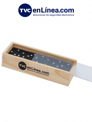 DOMINO - Juego de Domino/ Con Loogtipo de / Con Caja de Madera/ Promocional/ - Image 1