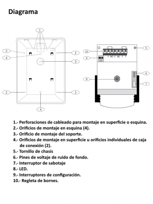 BOSCH I_DS778 - Sensor PIR de largo alcance / 60M X 5.7M - Image 3