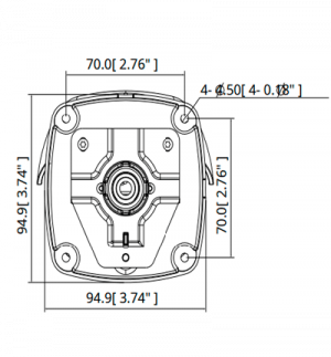 DAHUA TPC-BF3221P-TB7F8-HTM - Camara IP Bullet Térmica Híbrida/ Soporta Medición de Temperatura Corporal/ Precision de medicion +-.3 Grados con Blackbody/ Lente Termico 7mm/ 256x192 VOx uncooled/ Lente Óptico de 8mm/ IP67/ PoE/ ePoE - Image 3