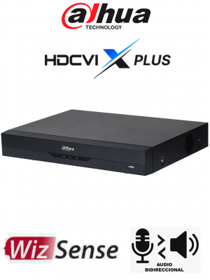 DAHUA DH-XVR5108HE-I3/T - DVR de 8 Canales 5MP Lite WizSense/ HDCVI X PLUS/ Audio Bidireccional en los 8 Canales/ H.265+/ 8 Canales +4 IP/ Hasta 12 Ch IP/ 1 Canal de Reconocimiento Facial/ SMD Plus/ Protección Perimetral/ Compatible con Dolink Care - Image 1