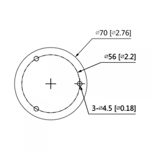 DAHUA HAC-HFW1200CN-A - Cámara Bullet 1080p/ Micrófono Integrado/  Lente de 2.8mm/ 30 Mts de Ir/ IP67/ Policarbonato/ CVI/CVBS/AHD/TVI/ BLC/HLC/DWDR - Image 4