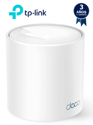 TP-LINK Deco X10(3-pack) - Sistema Wi-Fi Mesh AX1500 (3 Pack) Wifi 6 SPEED: 300 Mbps at 2.4 GHz + 1201 Mbps at 5 GHz, SPEC: Internal Antennas, 2× Gigabit Ports (WAN/LAN auto-sensing) (120 Dispositivos) - Image 1