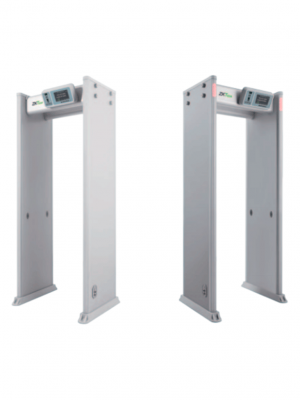 ZKTECO D4330 - Arco Detector de Metales con 33 zonas de detección, 300 niveles de sensibilidad, pantalla HD 7", indicadores LED en ambas vistas, control remoto y batería de respaldo incluida. - Image 6