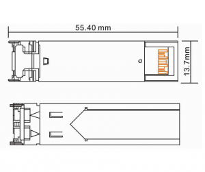 UTEPO SFP125G20KM - Transceptor de fibra óptica SFP monomodo, con conector LC, velocidad de 1250 Mbps y alcance de hasta 20 km de conexión - Image 5