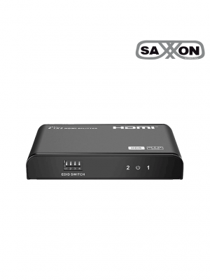 SAXXON LKV312HDR-V2.0 - Divisor de Video HDMI 4K de 1 Entrada y 2 salidas/ Soporta Resolución 4Kx2K @30Hz/ 1080P Full HD/ Distancia de 10 Metros en Entrada y Salidas/ Switch EDID para Autoajuste de Resolución/ - Image 2