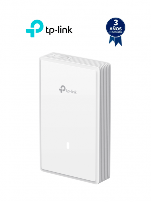TP-LINK EAP725-Wall- Punto de acceso Wi-Fi 7 para montaje en techo BE5000, doble banda (4324 Mbps en 5 GHz + 688 Mbps en 2,4 GHz) , 1 puerto 2,5 GbE, Funciones avanzadas, Gestión centralizada, Mesh y Seamless Roaming - Image 1