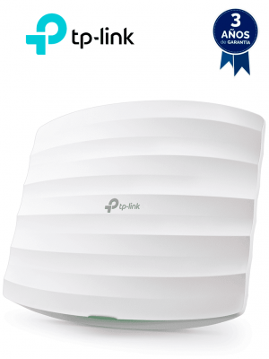 TP-LINK EAP225 - Punto de Acceso Omada de doble banda AC 1350 MU-MIMO para montaje en techo o pared, con configuración stand-alone o por controlador y alimentación PoE af. - Image 1