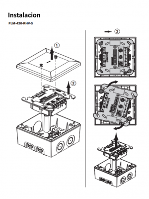 BOSCH F_FLM420RHVS - Modulo de dos reles de alta tension / Compatible panel 5000 - Image 4