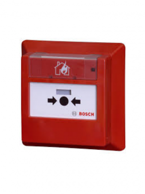 BOSCH F_FMC420RWGFRRD - Pulsador de alarma de incendio con opcion de REARME / Montaje empotrado / Color rojo - Image 1
