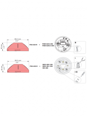 BOSCH F_FNS420R - LSN Luz estroboscopica roja - Image 2