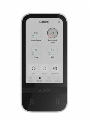 Ajax KeyPad TouchScreen -Teclado inalámbrico con pantalla táctil para gestionar un sistema Ajax Color Blanco 81508.148.WH3 - Image 2