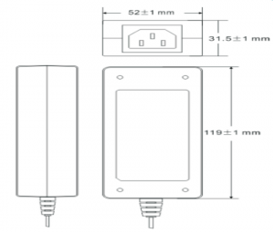 SAXXON PSU1205D - Fuente de Poder Regulada de 12 Vcc a 5 Amperes/ Ideal para Equipos de Alto Consumo de Corriente/ Para Usos Multiples: Sistemas de CCTV, Acceso, Asistencia, etc/ Certificación UL/ - Image 2