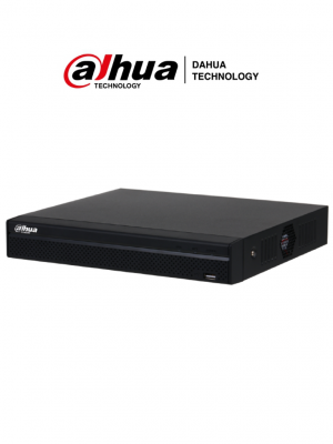 DAHUA NVR1108HS-8P-S3/H - NVR de 8 Megapixeles/ 4k/ 8 Canales IP/ 8 Puertos PoE/ Smart H.265+/ Rendimiento de 80 Mbps/ Salida de Video HDMI&VGA/ 1 Bahía de Disco Duro de Hasta 8TB/ Soporta Cámaras con Protocolo Onvif & RTSP/ - Image 1