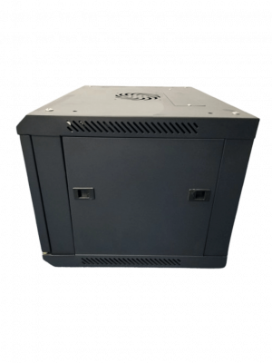 SAXXON SXR6U5406A - Gabinete de Pared Negro / 6UR / Puerta de Vidrio Templado / Dimensiones útiles: Alto 37 x ancho 53 x profundidad 40 cm - Image 5