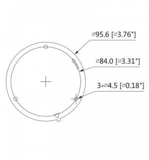 DAHUA HAC-D1A21N-0280B - Cámara Domo HDCVI 1080p/ 103 Grados de Apertura/  Lente de 2.8 mm/ IR 20 Mts/ Uso Interior/ TVI AHD Y CVBS/ - Image 2