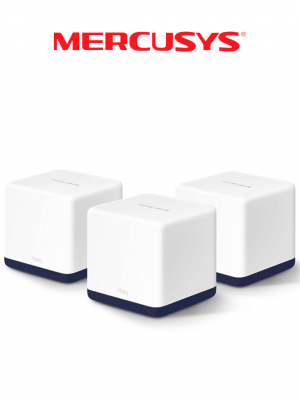 MERCUSYS - HALO H50G(3-PACK) / Sistema Wi-Fi Mesh para Todo el Hogar AC1900 / Paquete con 3 piezas - Image 1