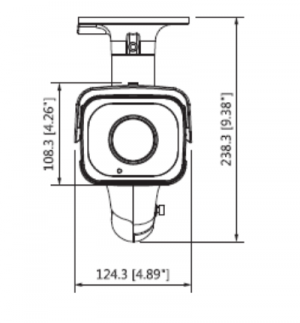 DAHUA -HFW8242E-Z4FR-IRA-LED - Cámara IP Bullet Resolución de 2 MP/ Lente Mot. 8 a 32mm/ ∢ 40°-12.9°/ IR 10 mts/ IA WizMind/ Reconocimiento Facial/ Metadatos de Video/ Starlight/ PoE/ WDR/ H.265/ IP67/ IK10/ E&S Alarma/ E&S Audio/ - Image 4