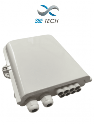 SBETECH SBE-CDEXTFTTX2X8 - Caja de distribución para FTTX para exterior 2 x 8 IP65 - Image 1
