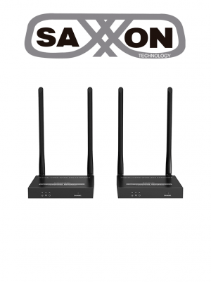 SAXXON LKV699- Extensor HDMI Inalámbrico IPCOLOR/ Resolución de hasta 4K@60Hz/ Frecuencia de comunicación de 5GHz/ Hasta 50 metros de distancia/ Loop HDMI - Image 1