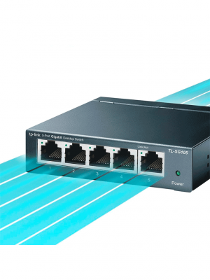 TP-LINK TL-SG105 - Switch Gigabit no administrable de 5 puertos 10/100/1000 Mbps - Image 3