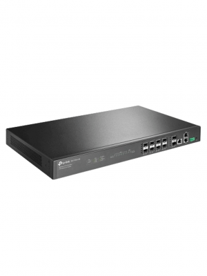 TP-LINK DS-P7001-08 - DeltaStream - OLT de 8 puertos GPON con capacidad de conexión de hasta 1,024 ONUs, 1 puerto Gigabit RJ45 Uplink, 2 puertos SFP+ Uplink y fuentes redundantes AC-AC incluidas. Administración desde la nube (DPMS). - Image 2