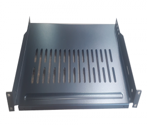 SAXXON 70140101- Charola ventilada para gabinete y rack/ Medidas de 19 pulgadas de ancho x 25.4 cm de profundidad/ 1 UR/ Soporta hasta 10 KG - Image 2