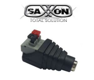 SAXXON PSUBR17H - Bolsa de 10 Adaptadores Hembra Tipo Jack Polarizado de 12 Vcc/ Terminales de Presion/ Facil Instalación/ - Image 2